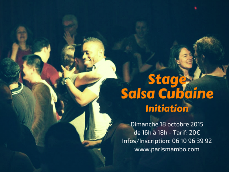 stage initiation salsa paris12eme