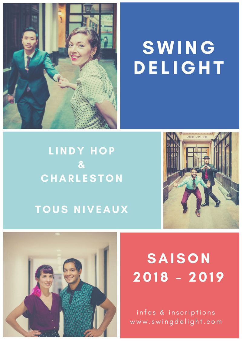 Où faire un cours de danse Charleston à Paris 12ème - saison 2018/2019