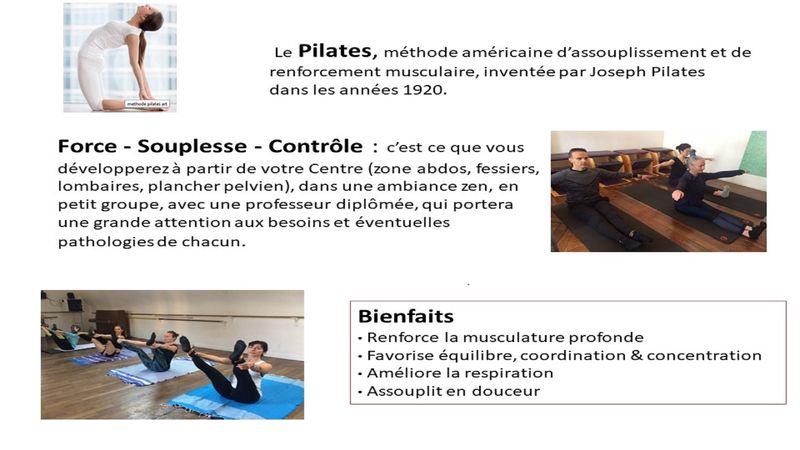 Où faire du Pilates à Paris 12eme - Saison 2023/2024