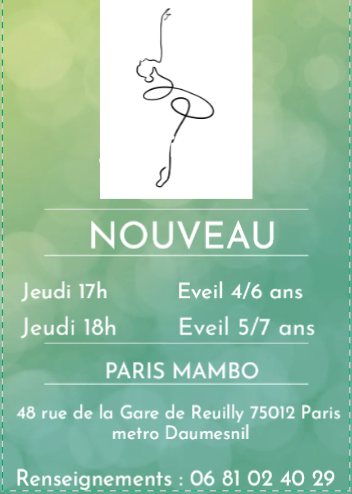 Inscrivez votre enfant à nos activités pour les enfants de 4 à 6 ans à Paris 12ème - Saison 2025-2026