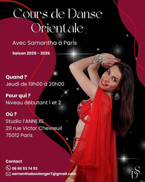 Planning L'Annexe : espace danse forme et bien être 29 rue Victor Chevreuil 75012 Paris saison 2025/2026