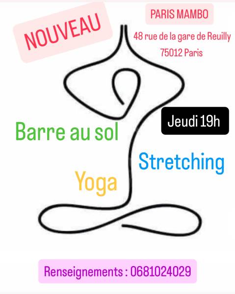 Où faire un cours de barre au sol à Paris 12ème - Saison 2025/2026