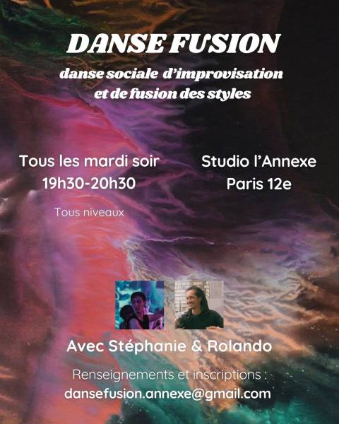Planning L'Annexe : espace danse forme et bien être 29 rue Victor Chevreuil 75012 Paris saison 2025/2026