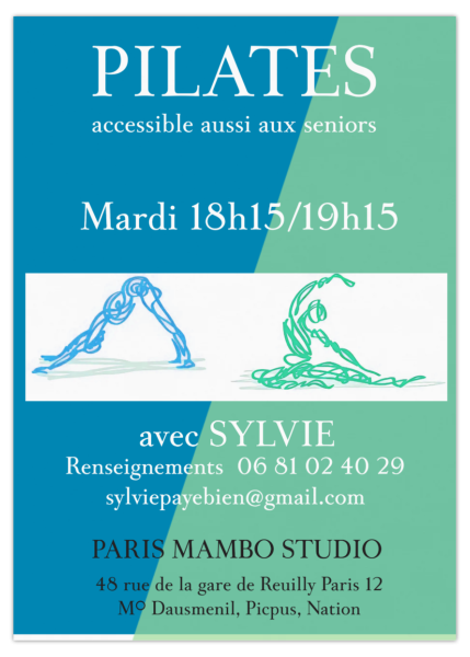 Où faire du Pilates à Paris 12eme - Saison 2026/2027